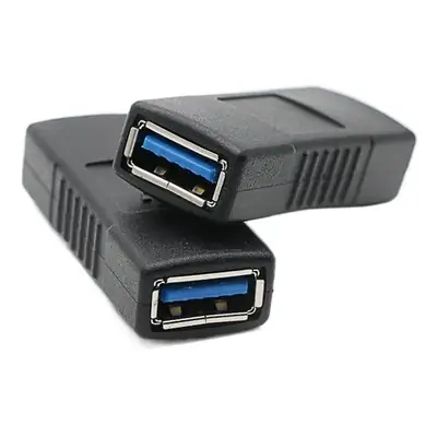 Heng Yue USB3.0 Female to Female Adapter Double Port Extension Head