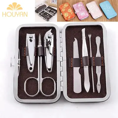 7 Piece Nail Clippers & File Set for Men Women