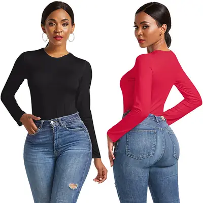 European Station 13-Color Long Sleeve Nightclub Jumpsuit Women
