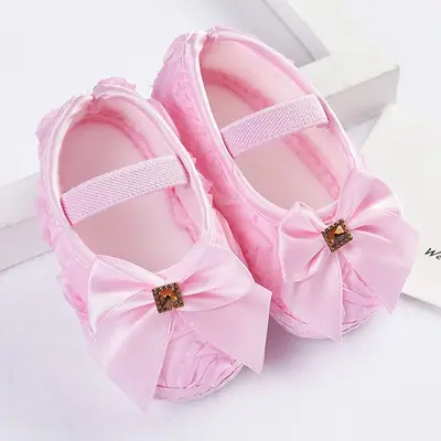 Children's Shoes Girls' Princess Shoes Baby Shoes Don't Drop Shoes 0-6-8-October Baby Girl Toddler Shoes Joker
