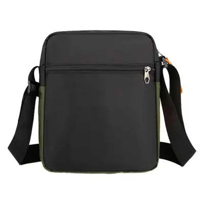 Men's Diagonal Shoulder Bag Blue Black Sports Fashion