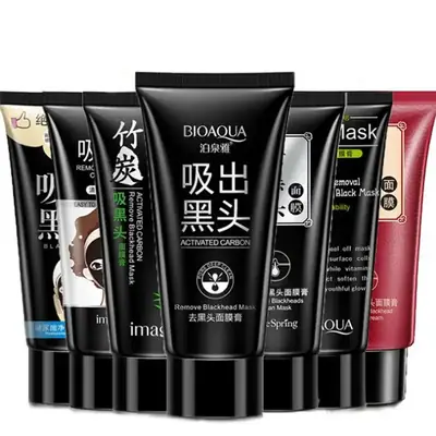 Bamboo Charcoal Blackhead Removal Mask Cream