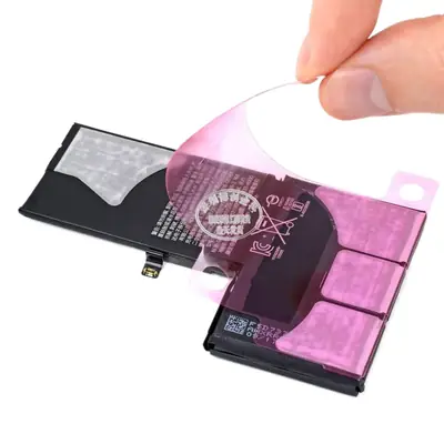 Double Sided Universal Battery Glue Tape Pink Blue