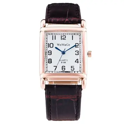 Womage Rectangular Quartz Watch for Women