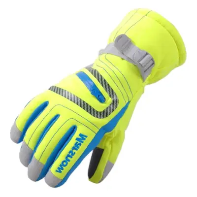 Winter Ski Gloves Thickened Full Finger Waterproof Windproof