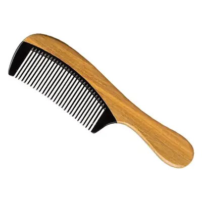 Natural Green Corner Comb for Hairdressing and Daily Use