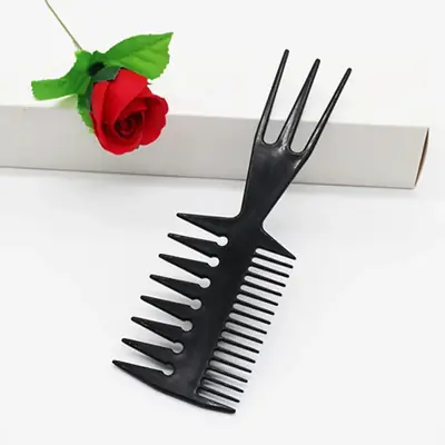 Fashion Dyeing Hair Comb Double-Sided Wide Tooth
