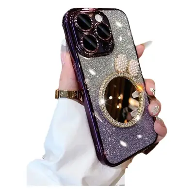 Trendy Glitter Mirror Phone Case for iPhone 16