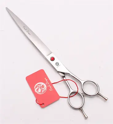 9.0 Inch Silver Pet Scissors Double Tailed