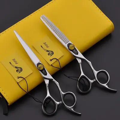 Metal Hair Scissors with Tooth for Precision Shaving