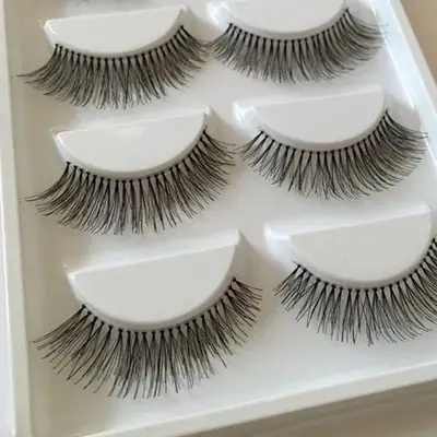 Factory Wholesale Natural Nude False Eyelashes 5 Pairs