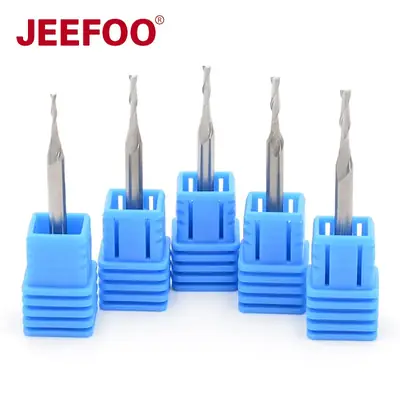 Variable Small Diameter Mdf Cutting Cnc Spiral Knife Blue