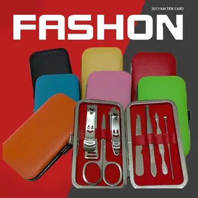 7-Piece Nail Clippers Set for Men Women