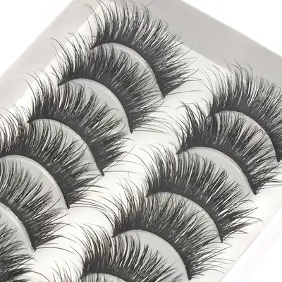 False Eyelashes G20 10 Pairs Thick Cross Border Wholesale