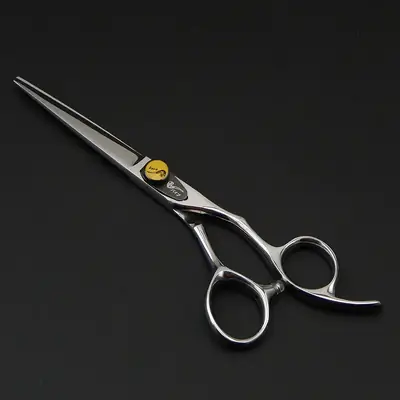 6 Inch Toothless Barber Scissors Set Stainless Steel