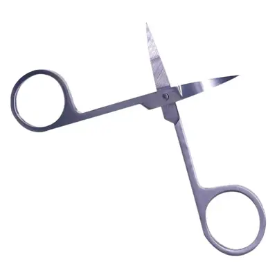 Eyebrow Trimming Scissors Wholesale Silver