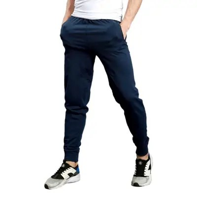 Men's Black Slim Fit Sweatpants Casual Running Pants