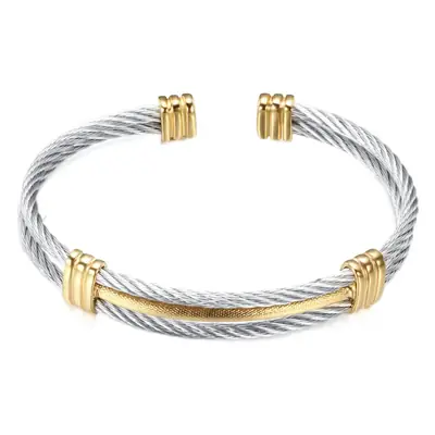 10mm Stainless Steel Braided Bracelet for Men Women