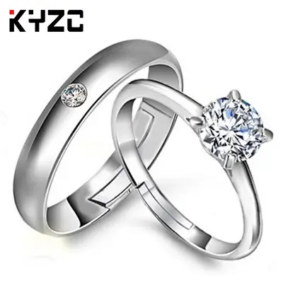 Taobao Moissanite Wedding Diamond Couple Ring Women