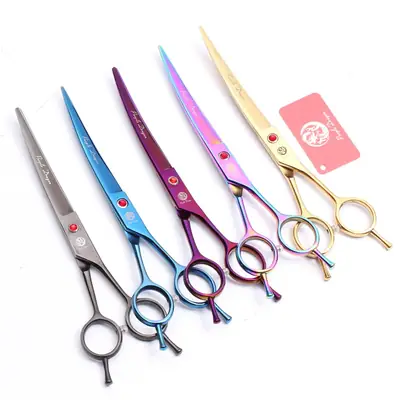 7 Inch Electroplated Hair Scissors Set