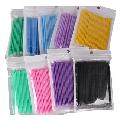 Nano Cotton Swab Stick Eyelash Grafting Cleaning Makeup Remover