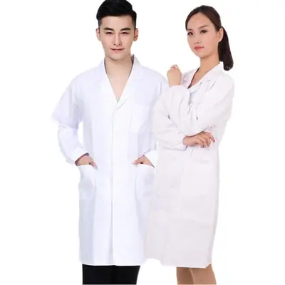 Foreign Trade Doctor's White Lab Coat for Men Women