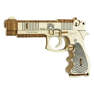 Wooden 3D Ak47 Rifle Toy for Boys