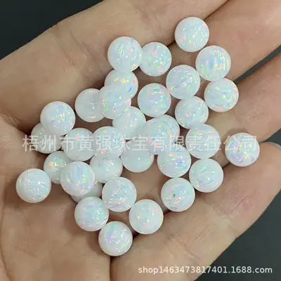 Blue Opal Beads Wholesale Synthetic Opal Stones
