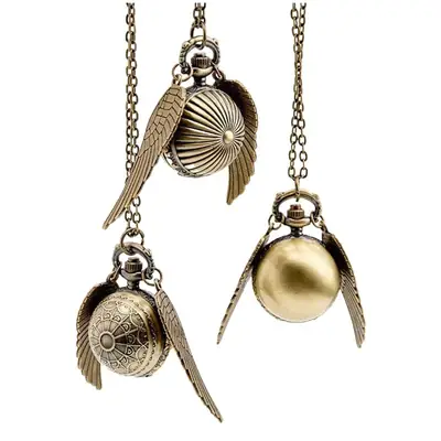 Harris Wing Pocket Watch with Wings Pendant