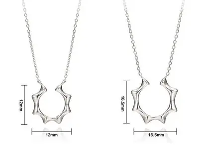 New style sun titanium steel jewelry air raid shelter sun light necklace steel rose gold