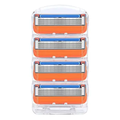 5-Layer Manual Wind 5 Us Razor Blades Orange