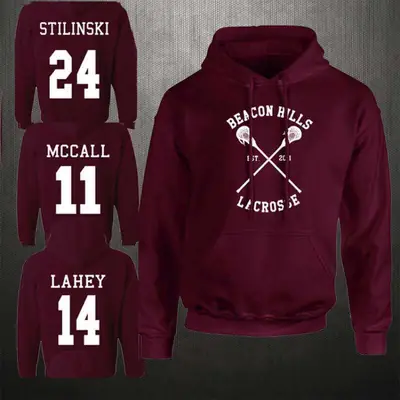 Men Maroon Beicon Bells Hoodie Set 24 11