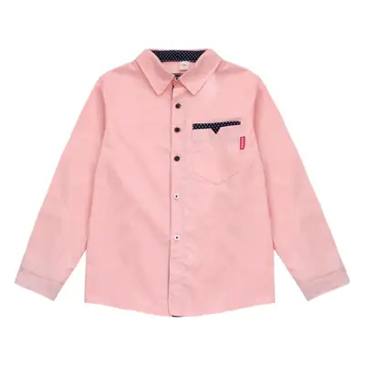 Boys Long Sleeve Shirts Peach 2026