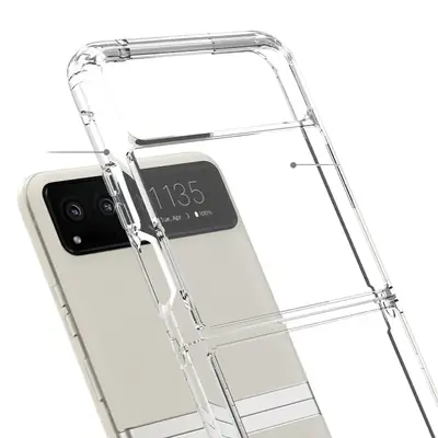 Crystal Transparent Acrylic Case for Motorola Razr 60 Ultra