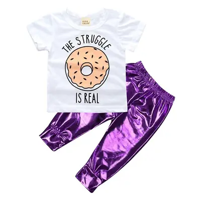 Korean Style Baby T-Shirt Set Cotton Summer Wear