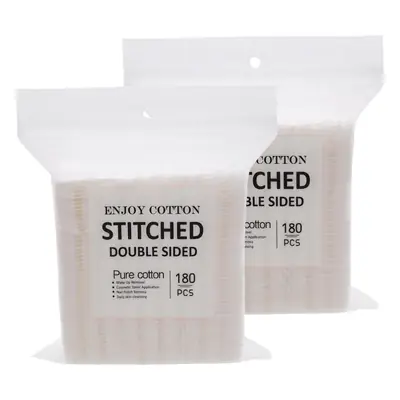 Cross-border Makeup Remover Cotton Disposable Double-Sided Edge Pressing
