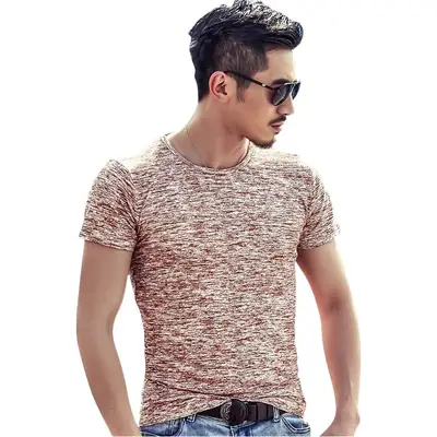 Men's 2025 Camouflage Short Sleeve T-Shirt Grey