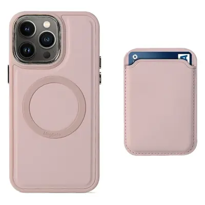 iPhone 17 Cowhide Phone Case with Card Holder & Ring Slot