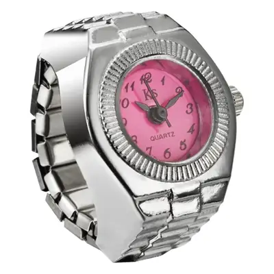 Fashion Men Women Retro Couple Ring Quartz Watch Ring Wholesale J-008 Diamond