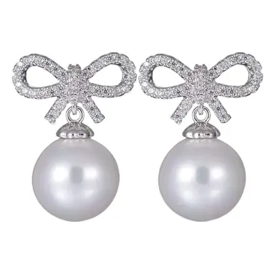 Water Drop Zircon Earrings S925 Sterling Silver