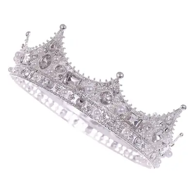 European Style Vintage Crown for Bridal Headpiece