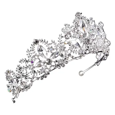Crystal Bridal Tiara Crown for Women Wedding Jewelry