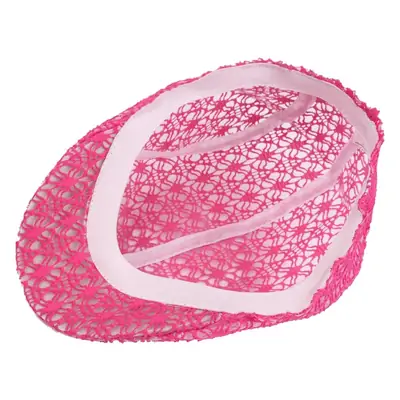 Women's Lace Wire Mesh Summer Cap Forward Sunshade