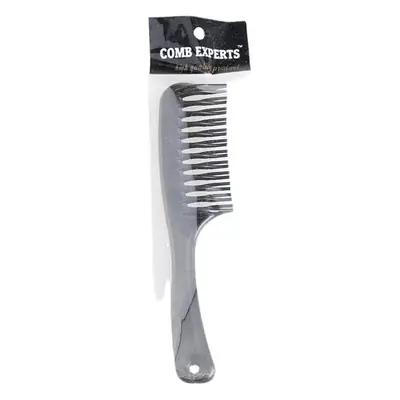 Black Double Row Hair Comb for Styling and Smoothing