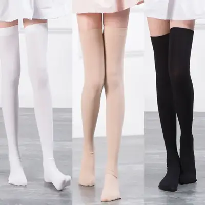 Spring thin kids stockings knee-high preppy style