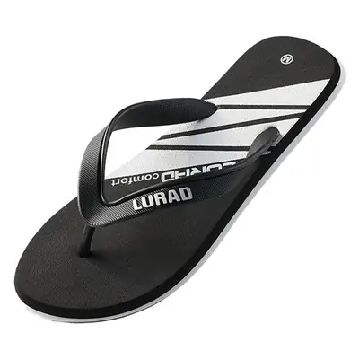 Simple Men's Flip-Flops, Summer Fashion Outdoor Slippers, Anti-Slip, Anti-Odor Beach Sandals, Trendy Sandals