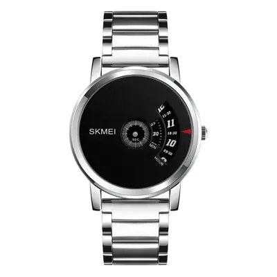 SKMEI Men's Stainless Steel Analog Watch with Calendar