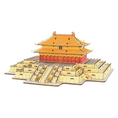Wooden Three-Dimensional Beijing Wall Puzzle for Kids