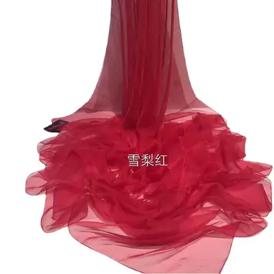 Ultra-Thin Ice Silk Scarf Women Solid Color