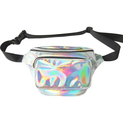 Neon Color Laser Women's Waist Bag